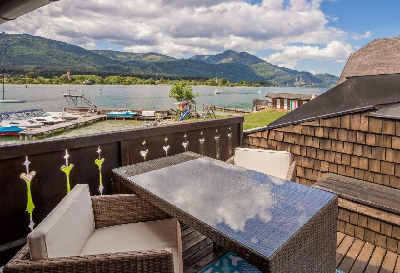 Arndt'S Bootshaus Apartment Sankt Wolfgang im Salzkammergut Bagian luar foto